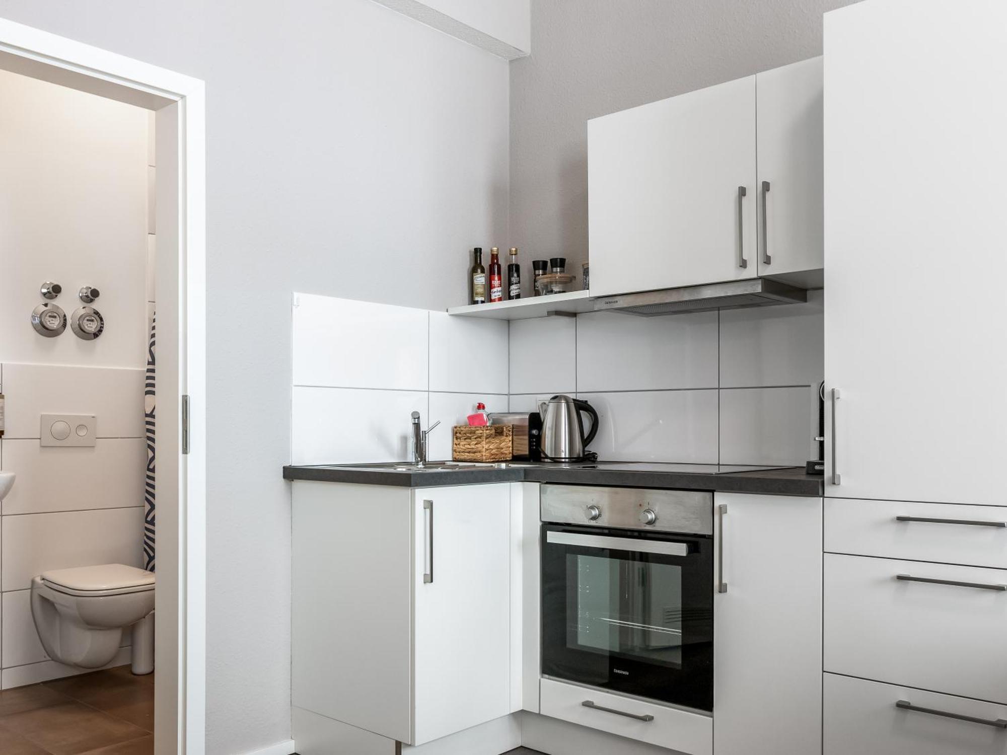 Schicke Ferienwohnung Mit Direkter Innenstadtlage บิงเงนอัมไรน์ ภายนอก รูปภาพ